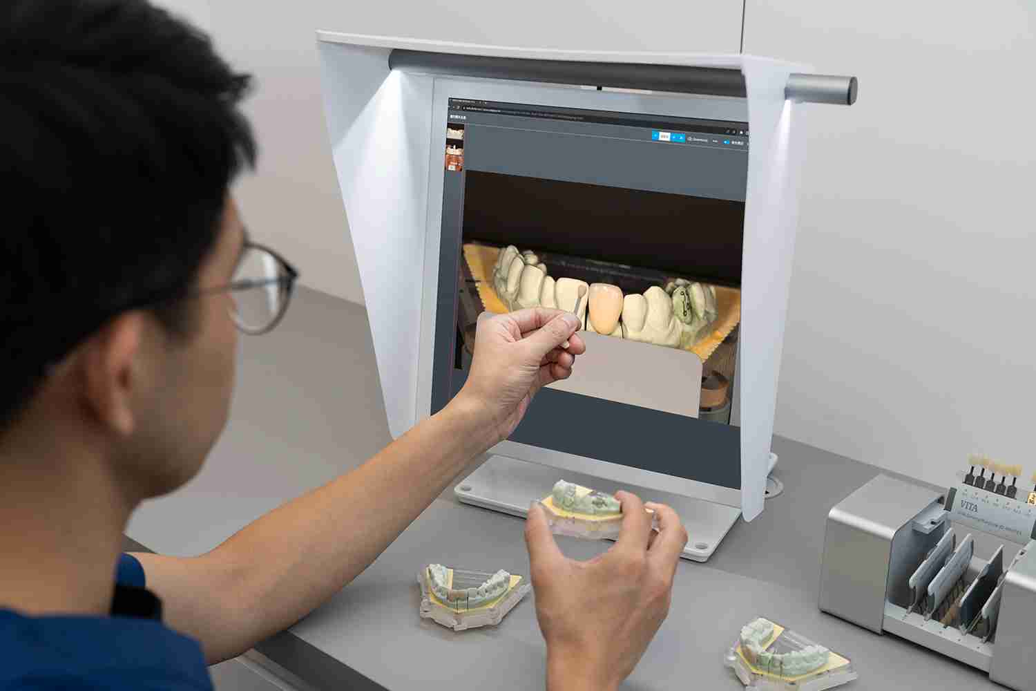 达擎与千美医研携手成立子公司“原色口腔数位”，，，，推出领先业界的数位牙技管理系统，，协助牙技师掌握假牙制作流程及材料运用